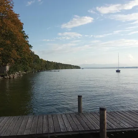 Starnberger See, Terrassen, Kaminofen Und Alpenvorland * Munsing
